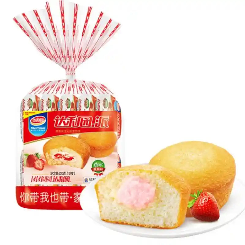 达利园 注心草莓派 230克 /Erdbeerpies mit Füllung 230g DALIYUAN