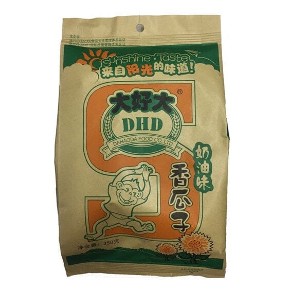 大好大 奶油味香瓜子 350克 /cremige Sonnenblumenkerne in Schale Großpackung 350g DHD