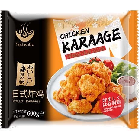 冰冻-Tiefgefroren! 正点 鸡肉唐扬 600克 / Hähnchen Karaage 600g AUTHENTIC