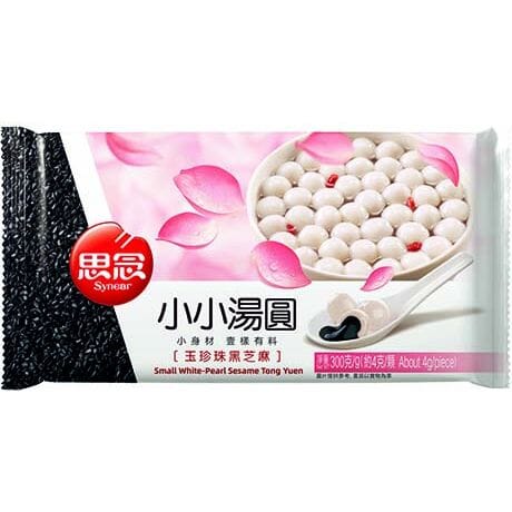 冰冻-Tiefgefroren! 思念 小小汤圆 玉珍珠黑芝麻 300克 / Klebreis Kugel Sesam 300g SYNEAR