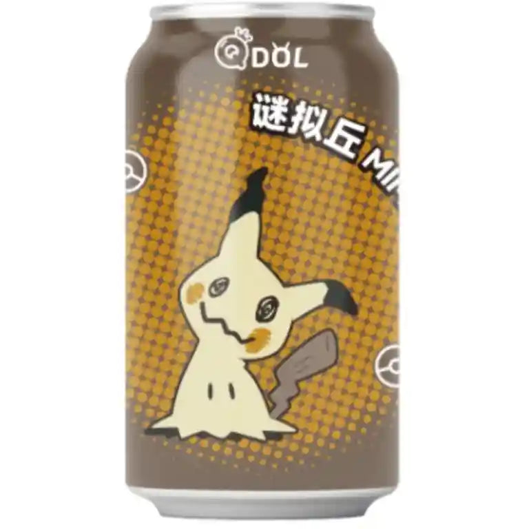 宝可梦 气泡水 甘露咖啡风味 330毫升 /Pokemon Sprudelwasser mit Kahlua Kaffee Geschmack 330ml QDOL