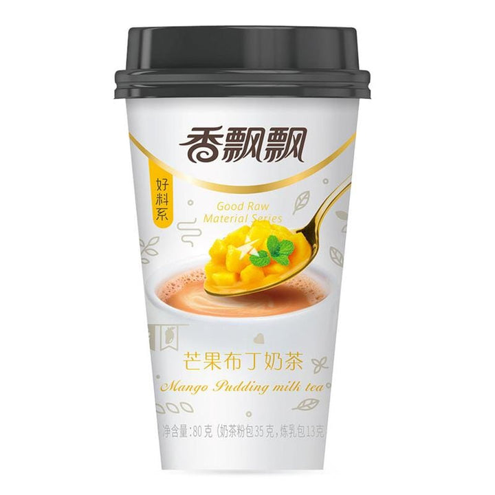 香飘飘 好料系 芒果布丁奶茶 80克 / Milchtee Mango Pudding Geschmack XPP 80g