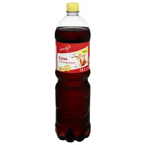 每日 柠檬味冰红茶饮料 1.5升 /Eistee Zitrone 1500ml Jeden Tag
