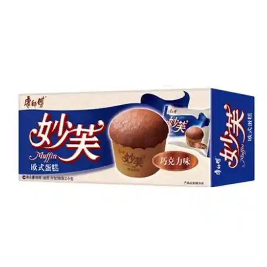 康师傅 妙芙 欧式蛋糕 巧克力味 96克 /Miaofu Box Kuchen Schokoladengeschmack 96g Master Kong
