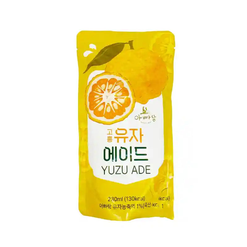 韩国 高兴柚子饮料 袋装 230毫升 /Koreanische Grapefruitgetränk 230ml FATHER&