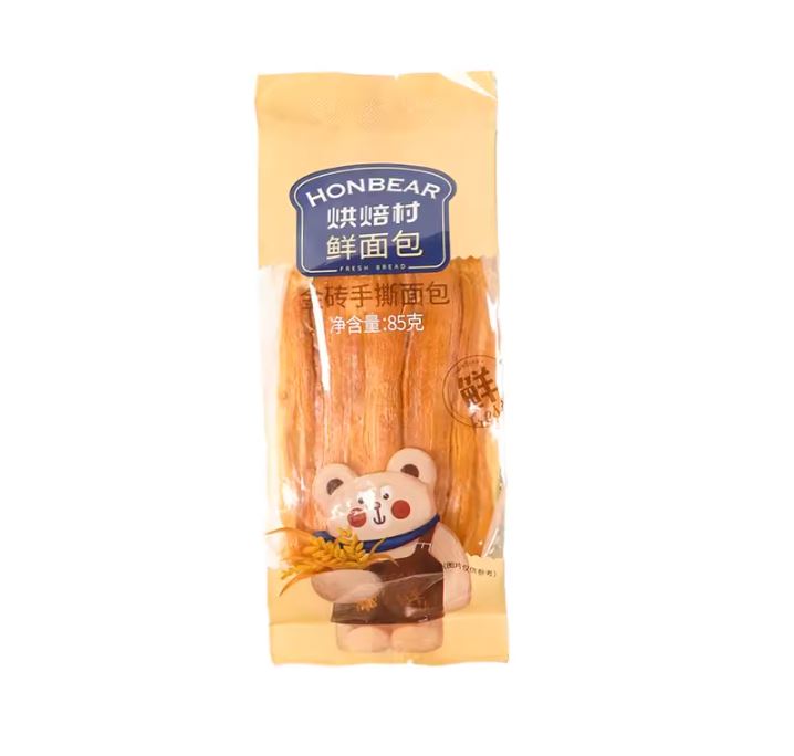 烘焙村鲜面包 金砖手撕面包 85克 /Golder Zupfbrötchen 85g HONGBEAR