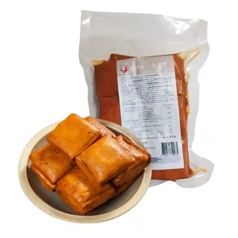 胖妞 五香干 豆腐干 400克 /Getrockneter Fester Tofu 400g PANG NIU