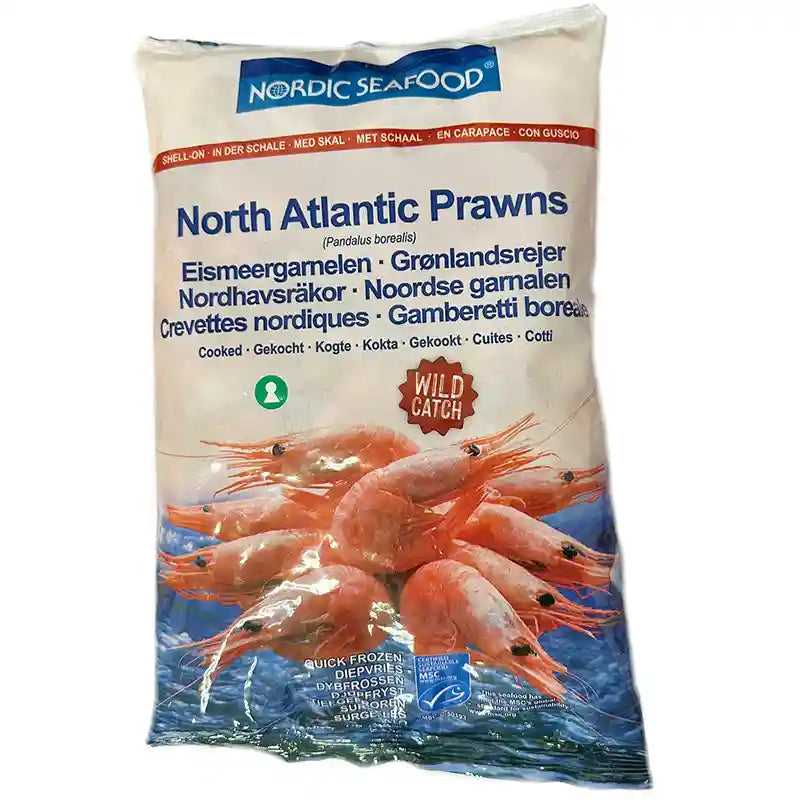 即食甜虾 北极虾 1公斤 /Gekochte süße Garnelen 1000g