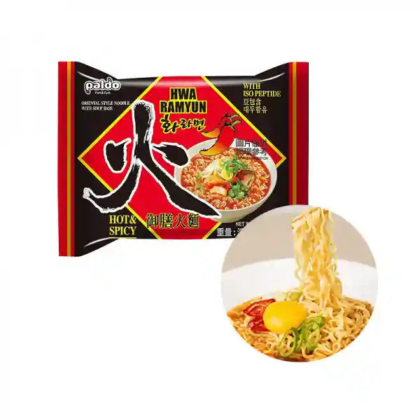 韩国八道 火 拉面 120克 /Instant Nudeln Hwa Ramyun 120g PALDO