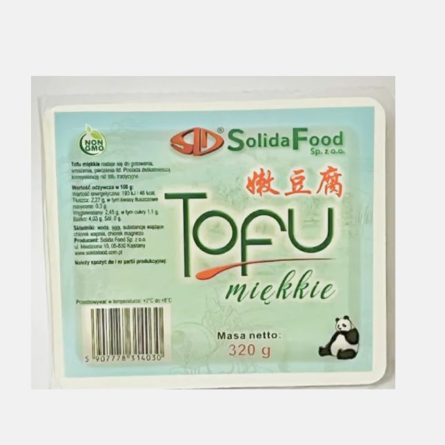 -Nicht zum Versand- 嫩豆腐 320克 / Silken Tofu Stück 320g NONGMO