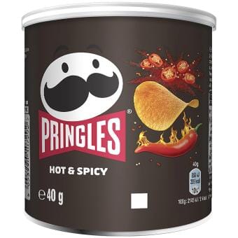 品客 香辣味薯片 40克 /Kartoffelchips Hot & Spicy 40g Pringles