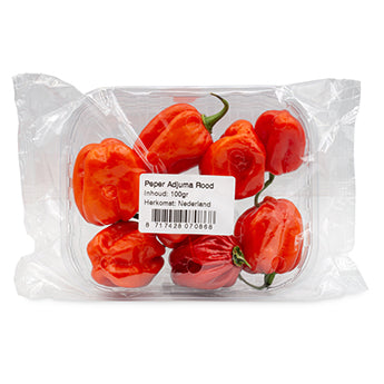 新鲜 阿朱玛辣椒 100克 /Fresh Ajumma Chili Beutel 100g Ursprung: NL