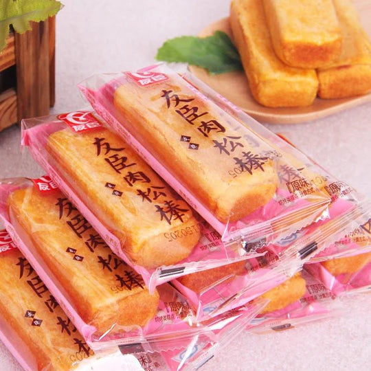 友臣 肉松棒 原味 一个 /Kuchen mit Schweinefleischseide Youchen pro Stück