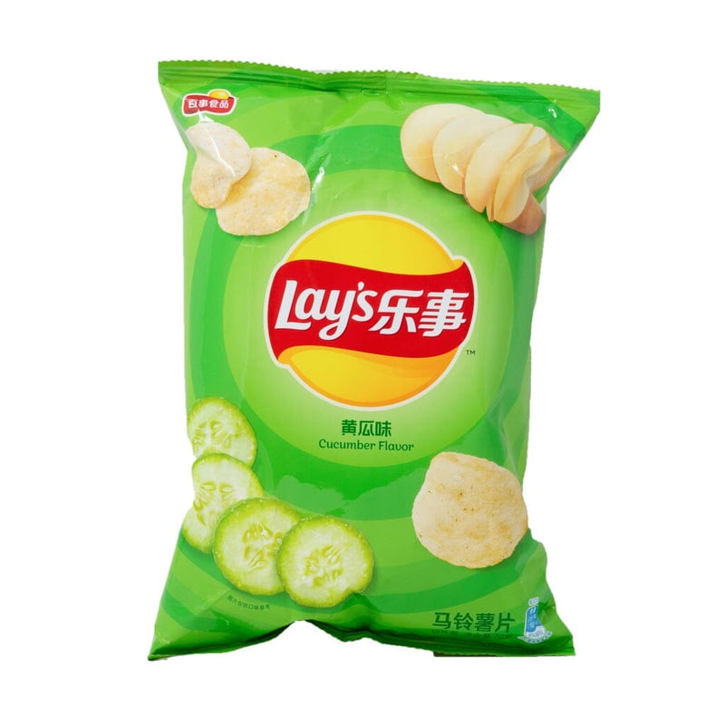 乐事薯片 黄瓜味 40克 /Kartoffelchip Gurkengeschmack 40g Lays