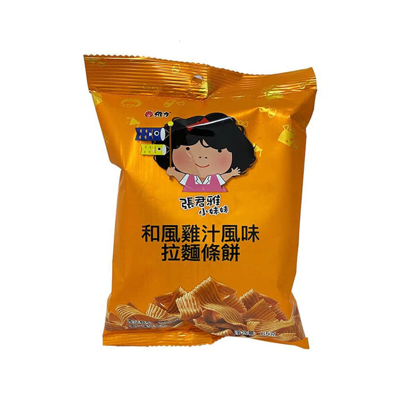 维力 张君雅小妹妹 和风鸡汁拉面条饼 65克 /GGE Nudeln Snack Hähnchengeschamck 65g WeiLih