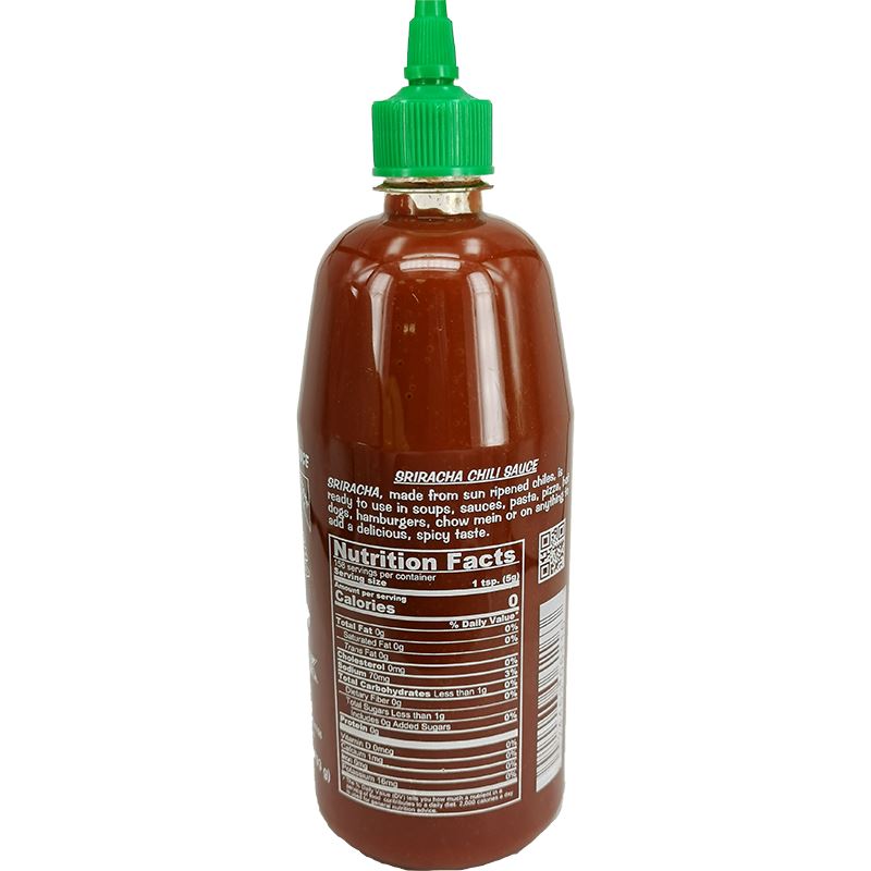 美国汇丰 辣椒酱 793克 / Sriracha Hot Chilisauce 793g HUY FONG