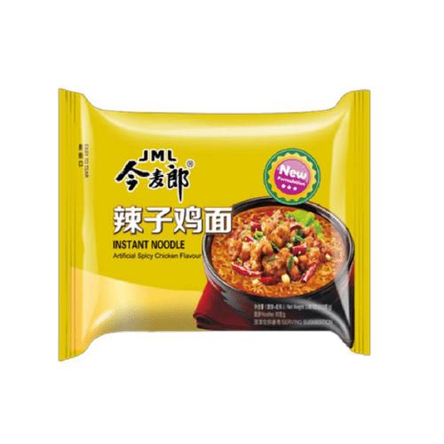 今麦郎 辣子鸡面 105克 /Instant Nudelnsuppen Huhngeschmack scharf 105g JinMaiLang