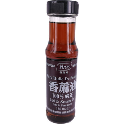 杨协成 100%纯正 香麻油 150毫升 /Sesamöl 100% aus gerösteter Saat 150ml YEO's