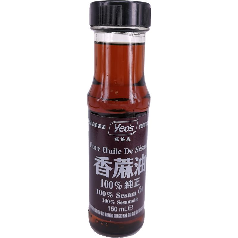 杨协成 100%纯正 香麻油 150毫升 /Sesamöl 100% aus gerösteter Saat 150ml YEO&