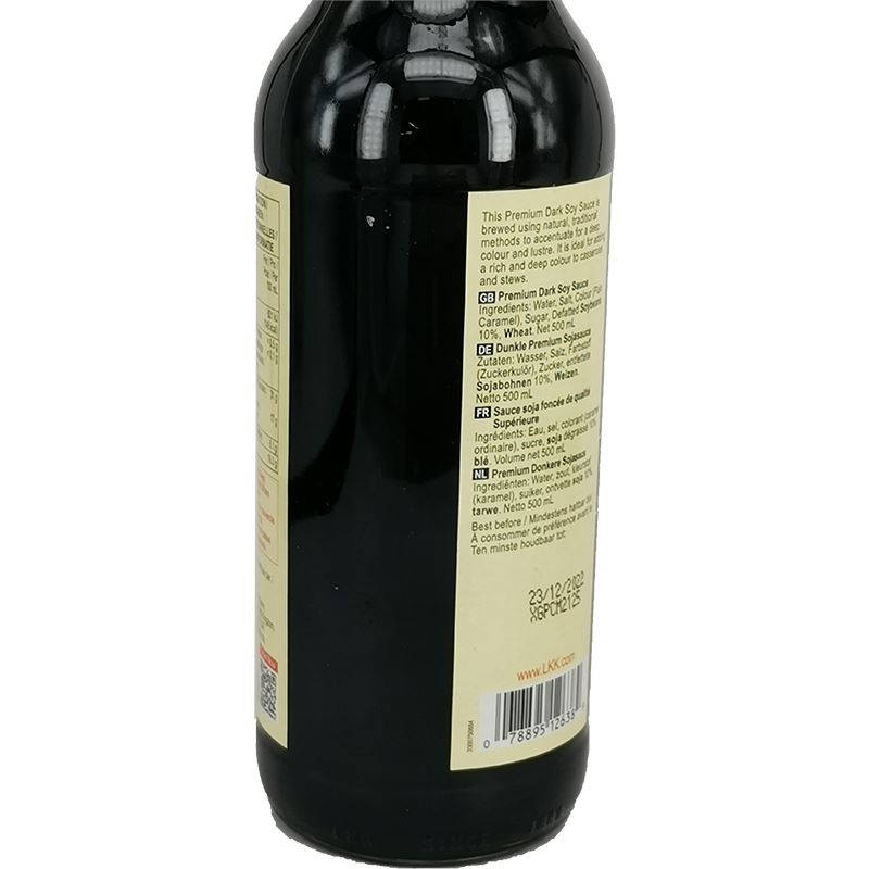 李锦记 特级老抽 500毫升 /Dunkle Sojasauce natürlich gebraut 500ml LKK