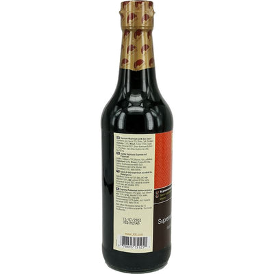 李锦记 至尊草菰老抽 草菇老抽 500毫升 /Dunkle VEGANS Sojasauce Supreme mit Pilzextrakt 500ml LKK