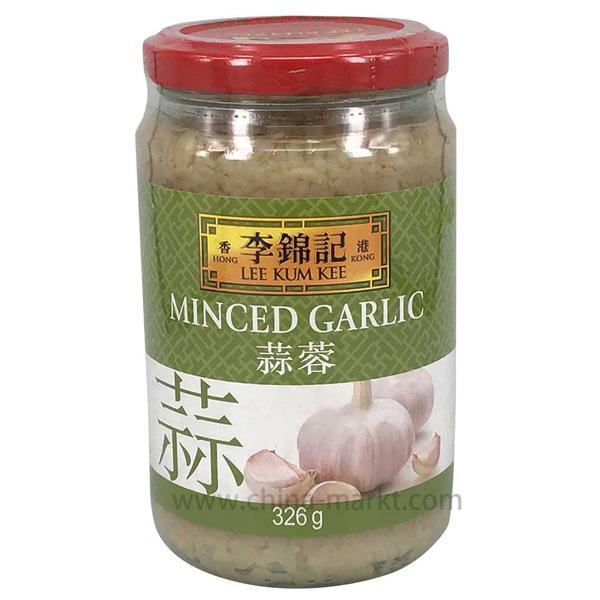 李锦记 蒜蓉 326克 /Zerhackter Knoblauch in Öl 326g LKK