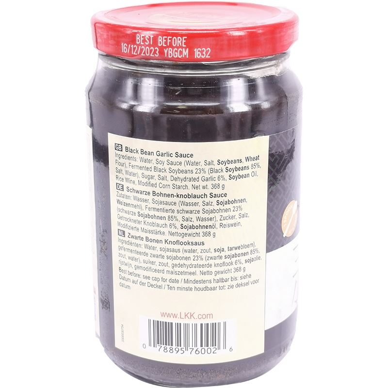 李锦记 蒜蓉豆豉酱 368克 /Schwarze Bohne Knoblauch Sauce 368g LKK