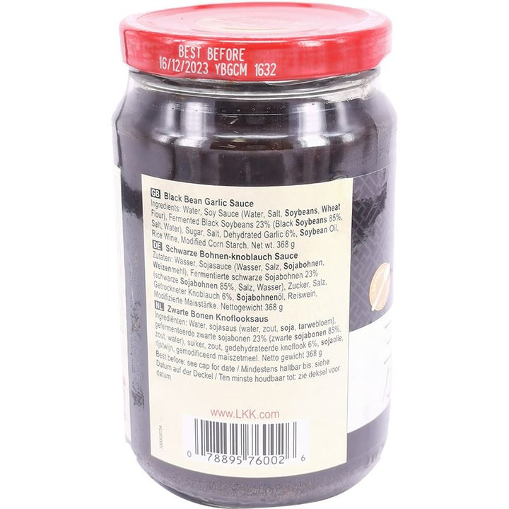 李锦记 蒜蓉豆豉酱 368克 /Schwarze Bohne Knoblauch Sauce 368g LKK