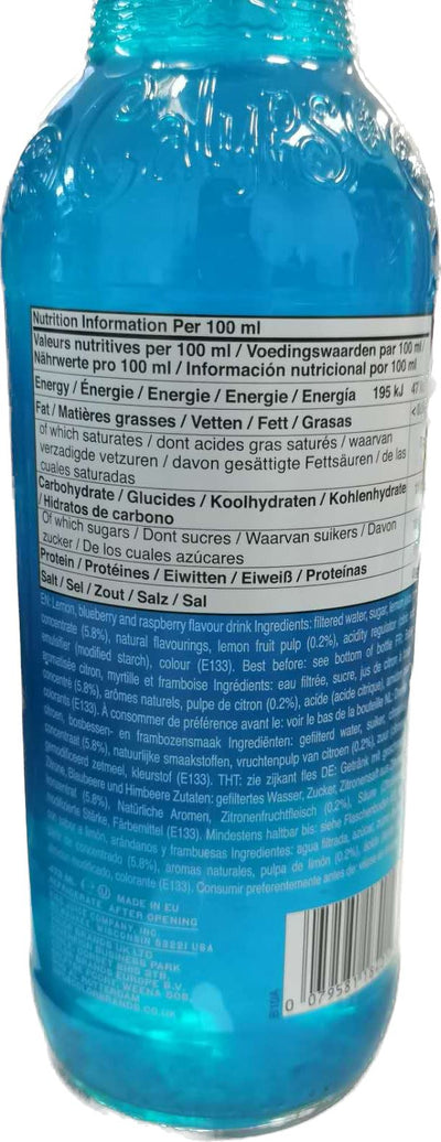 柠檬水饮料 海洋蓝风味473毫升 /Lemonade Getränk Ocean Blue Style 473ml Calypso