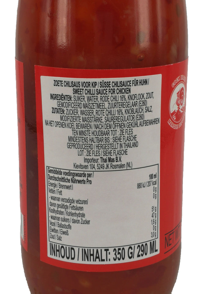 公鸡牌 甜辣酱 350克/ Süße Chilisauce für Huhn 350g Cock Brand
