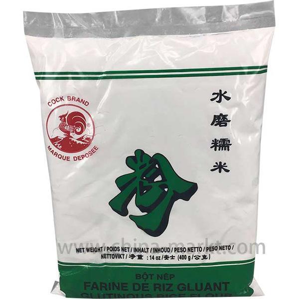 鸡牌 水磨糯米粉 400克 /Wasser gemahlenes Klebreismehl 400g Cock Brand