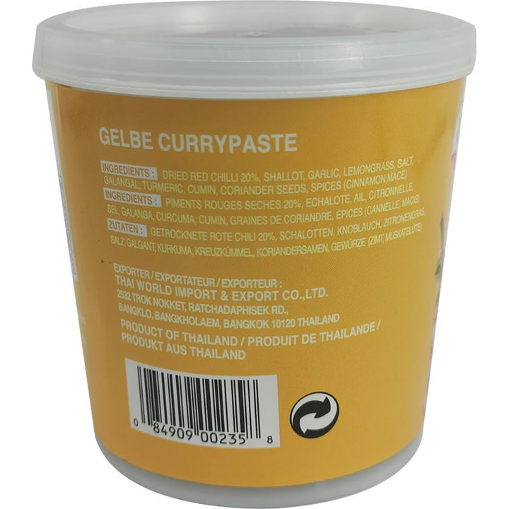 公鸡牌 黄咖喱酱 400克 /Gelbe Currypaste 400g Cock Brand