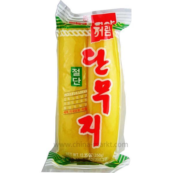韩国调味萝卜 大根 350克 / Eingelegter Rettich mit Süßungsmitteln 350g Wang