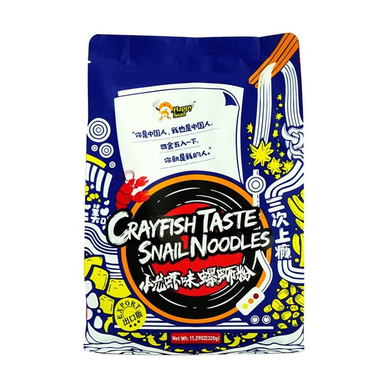 好欢螺 柳州螺蛳粉 小龙虾味 320克 /Reisnudeln mit Schneckensuppe scharf 320g HAOHUANLUO