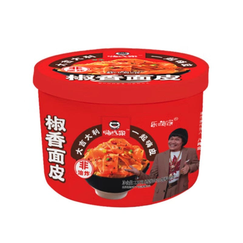 嗨吃家 一起嗨皮 椒香面皮 142克/Instant-Nudeln mit Sichuan Pfeffer-Geschmack 142g HAICHIJIA