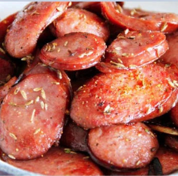 冰冻-Tiefgefroren 腊味居 台湾烤肠孜然 500克 /Taiwan Wurst Kreuzkümmel 500g LAWEIJU