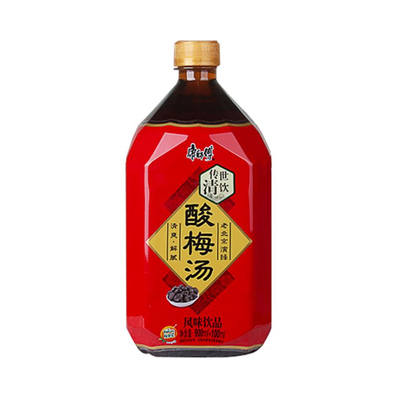 康师傅 酸梅汤 1升 /Kräutergetränk Pflaumengeschmack 1000ml MASTER KUNG