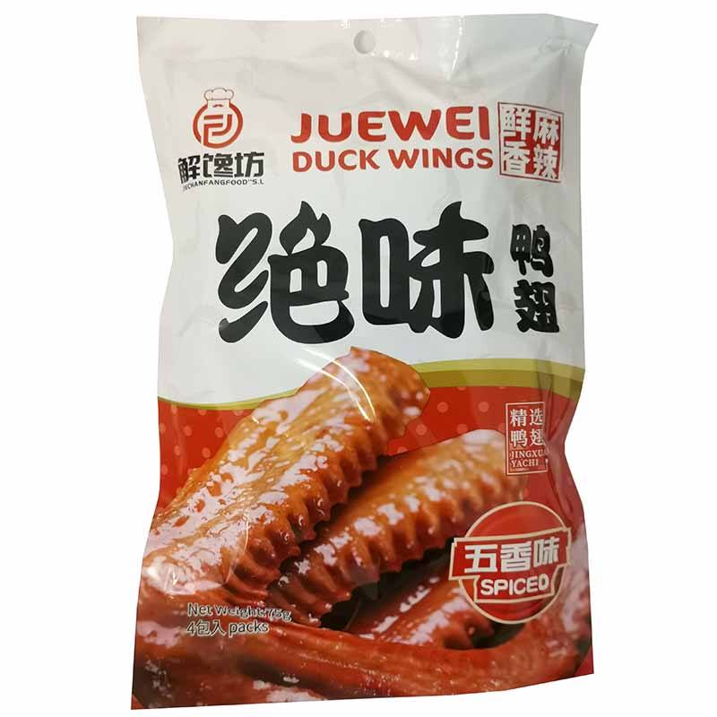 绝味 五香鸭翅 75克 /Marinade Entenflügel JUEWEI 75g