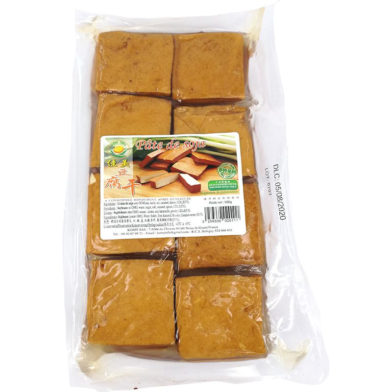 佳美 豆腐干 500克 /Geräucher TOFU 500g KOMY