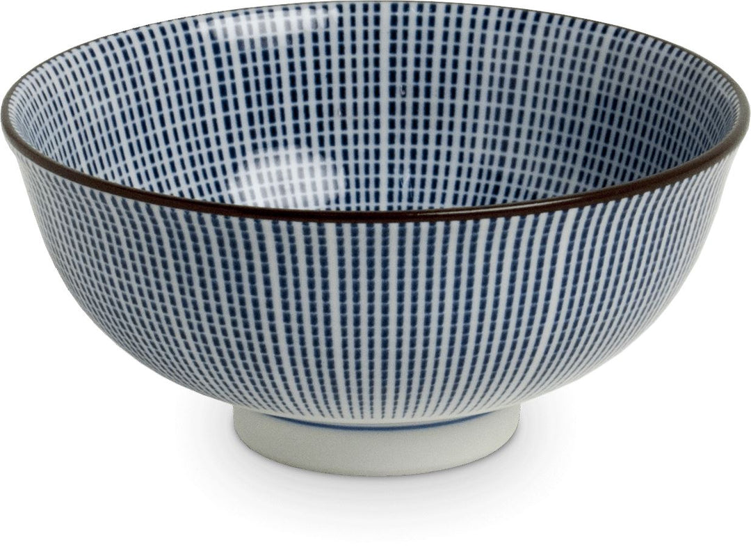 中式蓝十草纹 碗 / Schüssel Ø11.5cm H5,5 cm Tokusa Blue 1pc EMRO