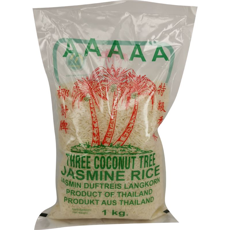 椰树牌 泰国香米1公斤/Kokosbaum Jasmin Duftreis Langkorn 1kg