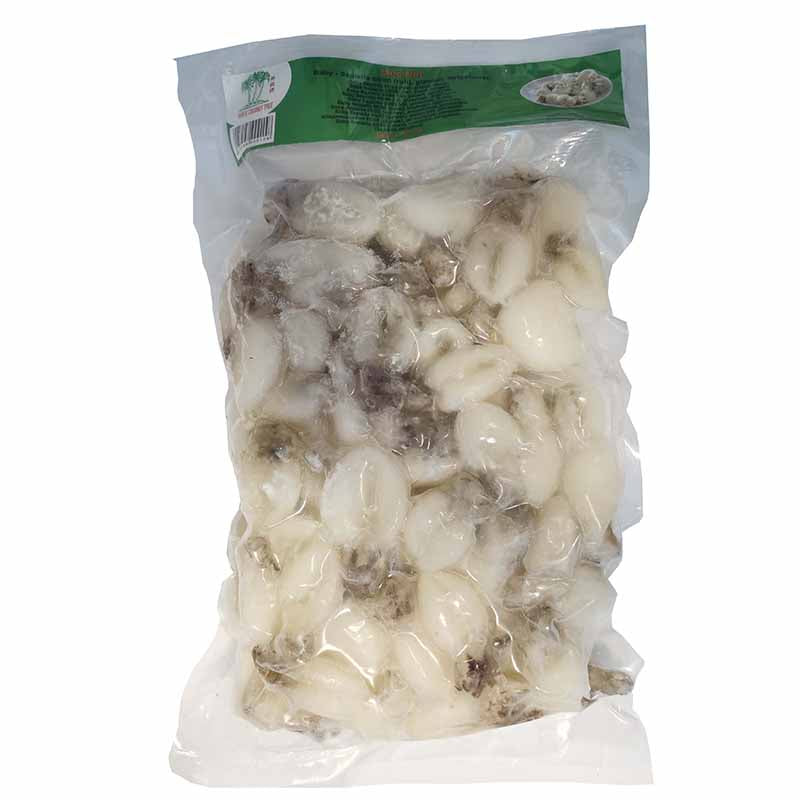 冰冻-Tiefgefroren 椰树牌 小墨鱼仔 60-80 1公斤 /Baby Sepiella ausgenommen 60-80 roh 25% Glasur TCT 1kg