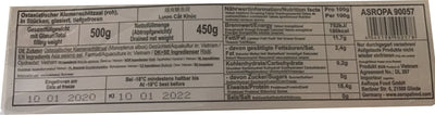 冰冻-Tiefgefroren! 椰树牌 速冻越南鳝鱼段450克/Ostasiatischer Kiemenschlitzaal 450g TCT