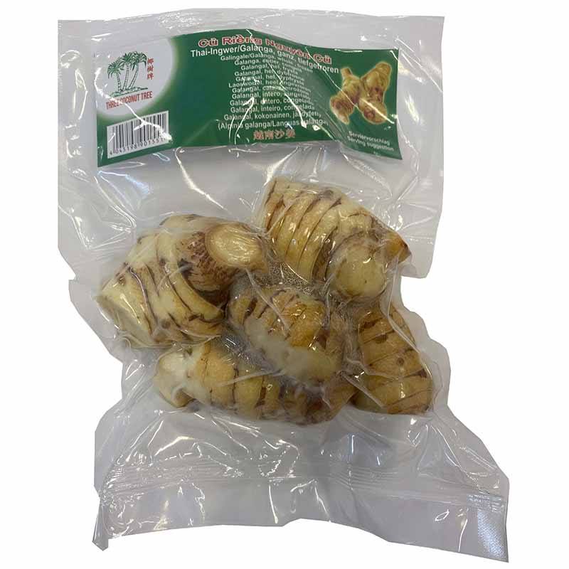 冰冻-Tiefgefroren! 椰树牌 沙姜 良姜 整个 200克/Thai-Ingwer Galanga ganz 200g TCT