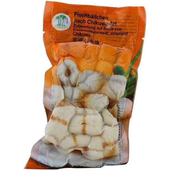 冰冻-Tiefgefroren! 椰树牌 泰国竹鱼烧 200克 /Fischbällchen nach Chikuwa Art 200g TCT