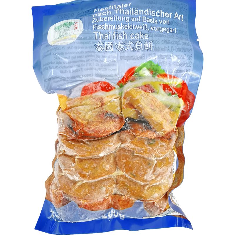 冰冻-Tiefgefroren! 椰树牌 泰式鱼饼 200克/Thai Fischfrikadelle 200g TCT