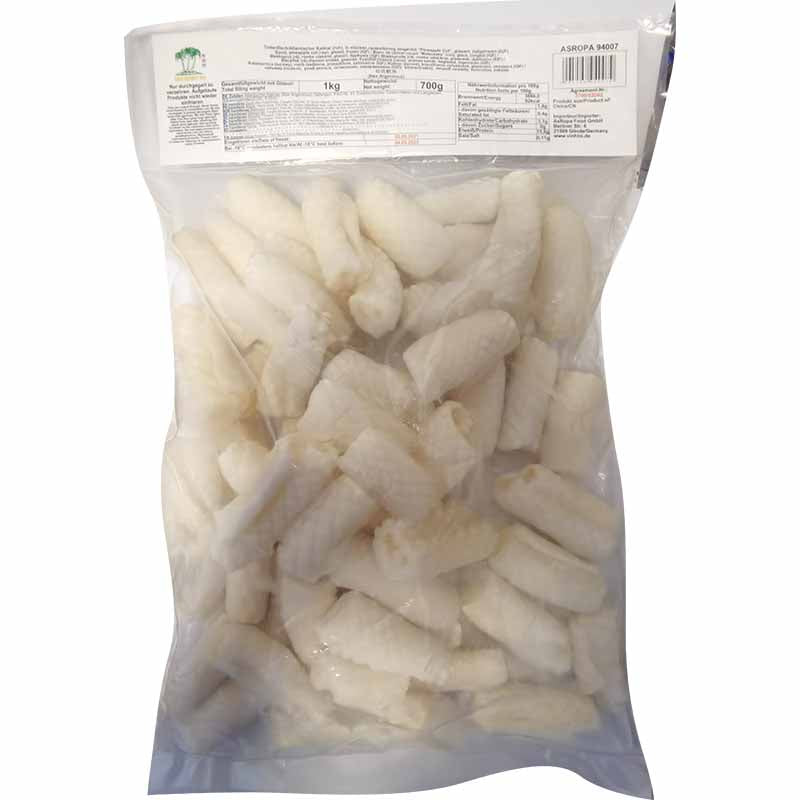 冰冻-Tiefgefroren 椰树牌 切花鱿鱼 1公斤 /Tintenfisch "Ananasschnitt" (20% Glasur) "Muc Trai Thong" TCT 1kg