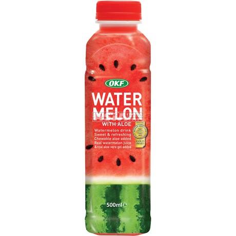 韩国芦荟饮料 西瓜味 500毫升 /Aloe Vera Getränk Wassermelonegeschmack 500ml OKF