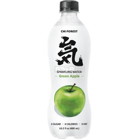 元气森林 青苹果味苏打气泡水 480毫升 /Genki Forest Sprudelwasser Grüner Apfel 480ml