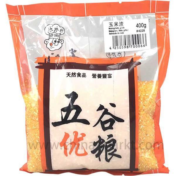 乐乐厨 五谷优粮 玉米渣 400克 /Maisgrieß grob 400g LeLeChu